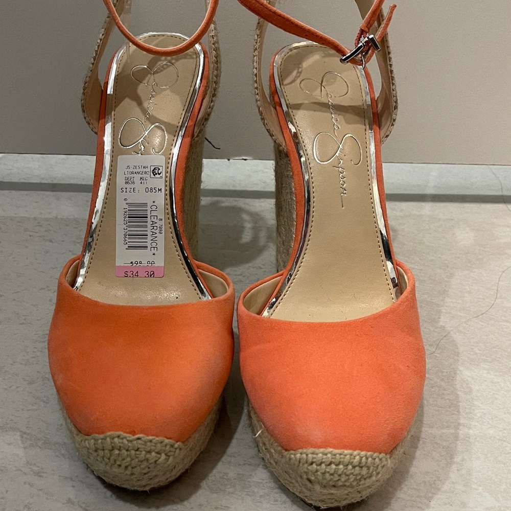 Jessica Simpson wedges